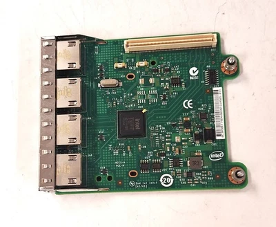 Dell 0R1XFC Intel I350-T4 Quad-Port Gigabit RJ-45 Network Daughter Card - Image 1 of 3