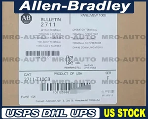 2711-T10C8 AB PanelView Terminal Estándar Spot Mercancías Nuevo en Caja - Imagen 1 de 1
