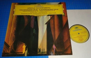 Zeitlin/Brendel/Kubelik SCHOENBERG Violinkonzert, Klavierkonzert - DG 2530 257 - Bild 1 von 2