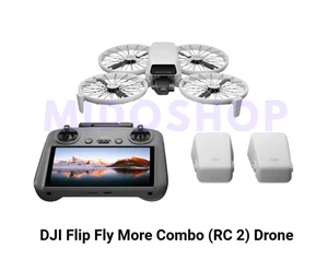 DJI Flip Fly More Combo (RC 2) Drone - 3 Batteries, 4K HDR, Under 249g, New - Picture 1 of 3