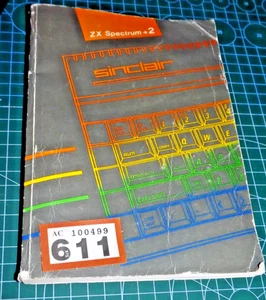 Sinclair ZX Spectrum 128K +2 Manual Vintage Computing user guide book 611 - Picture 1 of 1