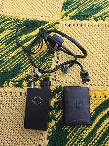 Genuine Harley-Davidson Pager Transmitter And Wire Harness Pager Smart Siren Ii - Bild 1 von 6