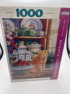 Spilsbury Puzzle Co 1000 piece puzzle STRAWBERRY SUNRISE - Picture 1 of 6