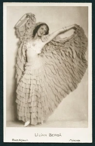 Deutschland 1930er Wunderbares FOTO von ANTON SAHM Filmschauspielerin LILIAN BERGA - Bild 1 von 1