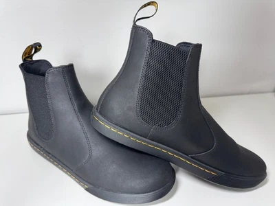 Dr Martens Makela Boots Womens10 Casual Chelsea Black Leather Air Wair Excellent - Image 1 of 4