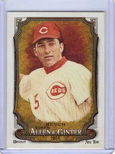 Topps Allen & Ginter 2024 - Johnny Bench #350 impresión corta - Imagen 1 de 2
