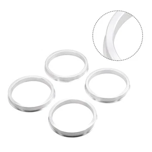 Hub Centric Rings Car Accessories Silver 10mm 4pcs 64.1mm 73.1mm Aluminum - Picture 1 of 12