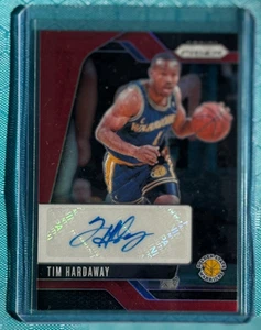 2024-25 PANINI Prizm Tim Hardaway AUTO 27/99 #SIG-THW RED PRIZM Warriors - Picture 1 of 2