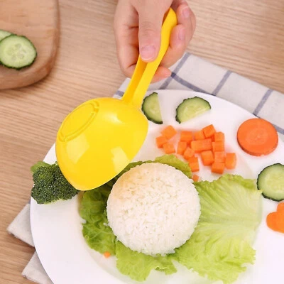 Rice Scoop Molds Non-stick Sushi Molds Rice Ball Spoon Kitchen Accessory Durable - image 1 of 4