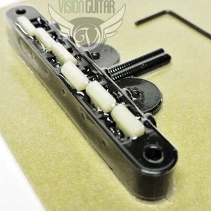 TonePros ABR1 Ersatz Tune-O-Matic Brücke AVR2G-B Nylon 66 Sättel - Bild 1 von 1