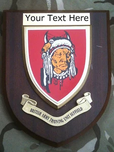BATUS British Trainin Suffield Personalised Military Wall Plaque UK Made for MOD - Picture 1 of 2