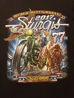 Black Hills Motorcycle Rally 77Th Sturgis 2017 South Dakota Tee Shirt Size L