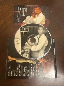FAITH HILL-TAKE ME AS I AM CD (PIECE OF MY HEART) Disc And Inlay Only No Case - Picture 1 of 6