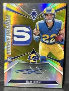 2024 Phoenix Rookie Phenom Rookie Patch Auto Blake Corum Gold /10 SSP #RPJA-BCM - Picture 1 of 2