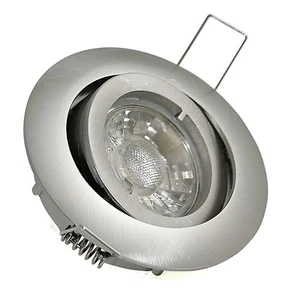 9er Set runde LED Einbaustrahler 68mm für Außen Dachüberstand ohne Trafo 230V - Bild 1 von 26
