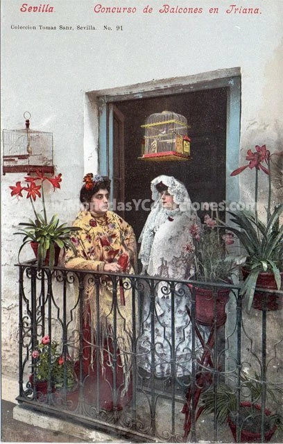 Postal de Sevilla: Concurso de balcones. Sevilla - Imagen 1 de 1