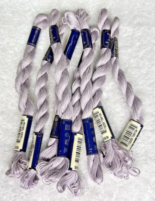8 MINT Anchor Perle Pearl Cotton #869 Lilac Embroidery Floss Vintage Skein - Image 1 of 3