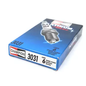 Caja de 6 bujías platino Power Champion bujía 3031 NUEVO - Imagen 1 de 1