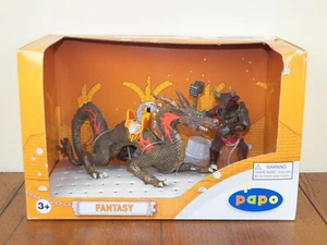 Papo Minotaur & Rising Sun Dragon Fantasy Set Action Figure 48940 **NEW IN BOX** - Picture 1 of 12
