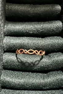 Handmade 14k Gold Plated Looped Band Size 9 - Picture 1 of 6