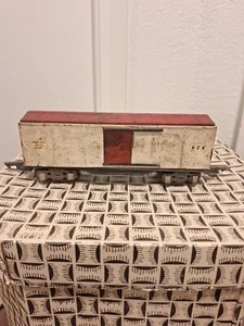 VINTAGE PREWAR AMERICAN FLYER #478 O GAUGE WHITE BOX CAR - Picture 1 of 24