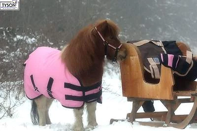 Regendecke ROSA Pink Tysons 60 65 70 75 80 85 90 95 100 Falabella Mini Shetty  - Bild 1 von 4