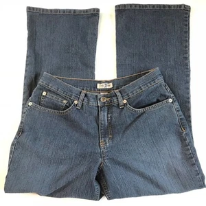 Pantalones de mezclilla Duck Head talla 8 P mezcla algodón lavado medio - Imagen 1 de 6