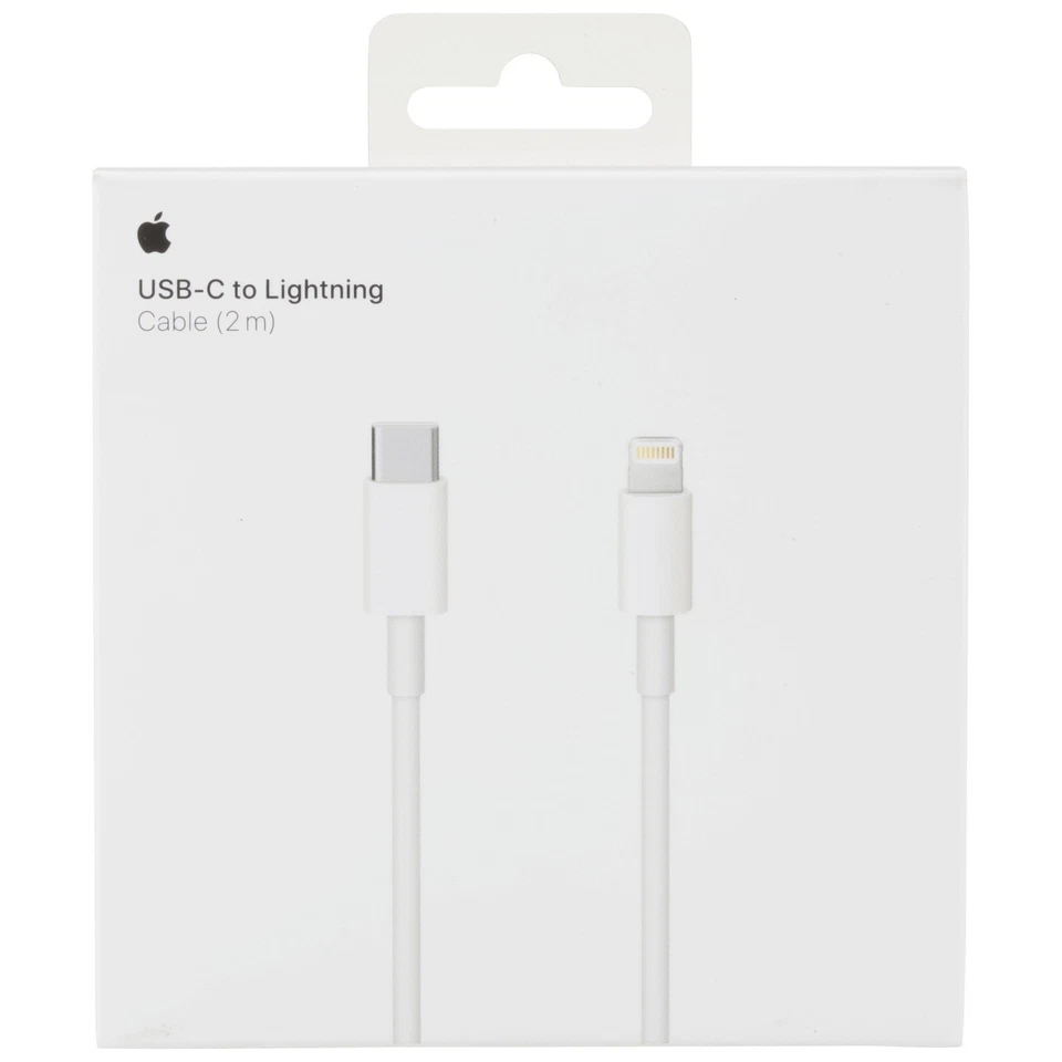 Apple MQGJ2AM/A (1 m) USB-C to Lightning Fast Charging Cable - Image 1 of 2