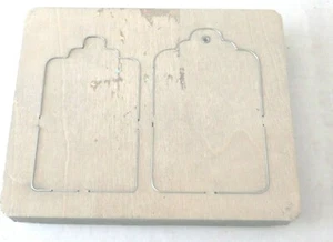 Dayco Stanze Geschenkanhänger #5 überbackene Oberseite 02H18 Scrapbooking Papier Handwerk 6 x 5 - Bild 1 von 12