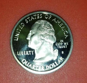 2002-S Silver Ohio Quarter Deep Cameo Mirror Proof  - Picture 1 of 2
