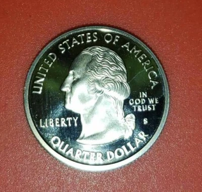 2002-S Silver Ohio Quarter Deep Cameo Mirror Proof  - Image 1 of 2