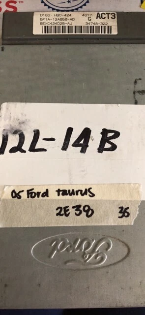 5F1A-12A650-AD Ford Taurus or Mercury Sable 2005 ecm ecu computer - Изображение 1 из 1