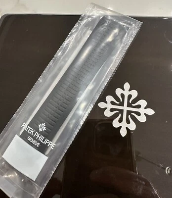 Correa de goma original Patek Philippe Aquanaut 5167A 5167 NEGRA 21X18 NUEVA SIN CORTAR Foto 1 de 4