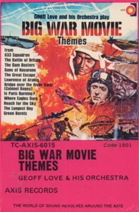 Geoff Love - Big War Movie Themes, scarce Aus cassette issue, ex cond. - Picture 1 of 6