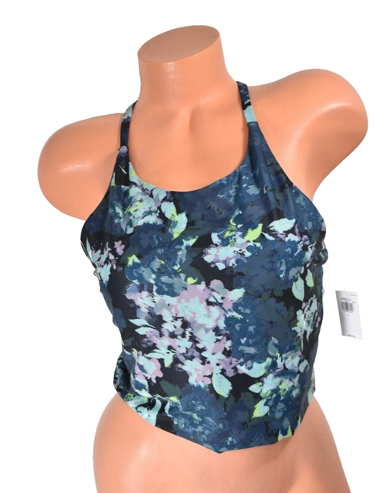 Camiseta deportiva Old Navy Active Powersoft soporte ligero con sujetador deportivo incorporado L Foto 1 de 4