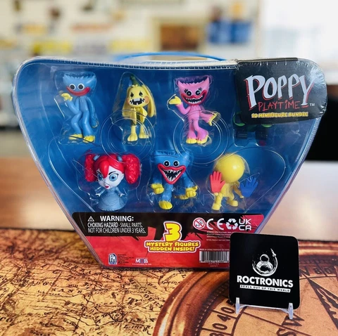 Huggy Wuggy POPPY PLAYTIME 10 Mini figure Bundle 3 Mystery Figures Cover