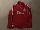 Adidas Liverpool Football Club 2006-2008 Long Sleeve Red Home Jersey Men’s Large