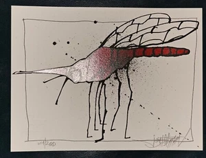 Pearl Jam Joey Feldman SIGNIERT Red Mosquito Rojo Ed /200 Poster Official Print - Bild 1 von 9