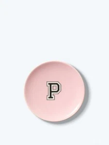 Nuovo piatto portagioie Victorias Secret ROSA rosa monogramma - nuovo con etichetta - ottimo regalo - Foto 1 di 2