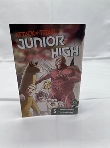 Attack On Titan: Junior High 5 by Hajime Isayama (English) Paperback Book NEW - Picture 1 of 3