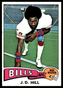 Topps J.D. 1975 Hill Buffalo Bills #438 - Imagen 1 de 2