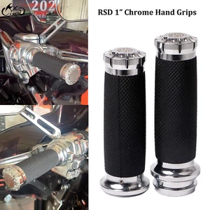 RSD 1" Electronic Throttle Handlebar Hand Grips For Harley Touring Road King FLS - Picture 1 of 9