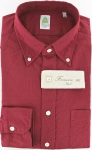 Finamore Napoli Red Shirt 16/41 - Picture 1 of 4