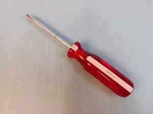 Cacciavite vintage Kraeuter 78001 #1 Phillips 61⁄2" rosso - Foto 1 di 12