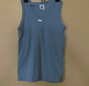 Petit Beteau Boy's Size 6y Tank Top Crew Neck Blue Sleeveless - Picture 1 of 12