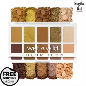 wet n wild Color Icon 10-Pan Eyeshadow Makeup Palette - Yellow Call Me Sunshine - Picture 1 of 7