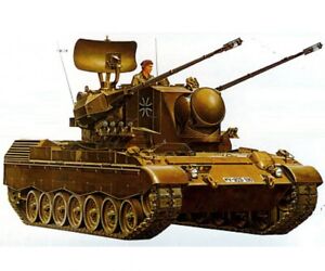 Tamiya 300035099 1:35 Bundeswehr Flak-Panzer Gepard (1)