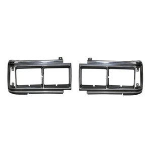 Headlight Door Bezel Light Case Set Fit Toyota Land Cruiser Wagon BJ60 FJ62 HJ60 - Picture 1 of 6