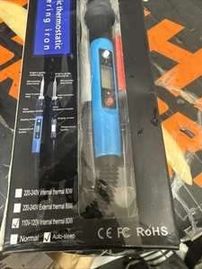 Soldering Iron Kit 80W 110V LCD Digital Solder Iron Pen with Ceramic Heater - Afbeelding 1 van 9