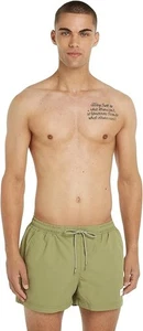Tommy Hilfiger Herren Badeshorts Medium Kordelzug, grün (ausgeblichen oliv) Gr. S - Bild 1 von 3